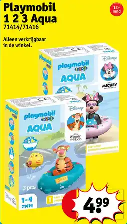 Kruidvat Playmobil 123 Aqua aanbieding