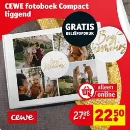 Kruidvat CEWE Fotoboek Compact Liggend aanbieding