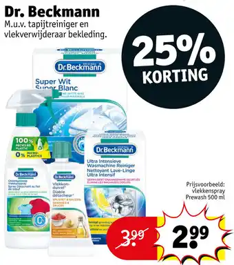 Kruidvat Dr. Beckmann aanbieding