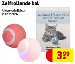 Kruidvat Zelfrollende Bal aanbieding