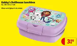 Kruidvat Gabby's Dollhouse lunchbox aanbieding