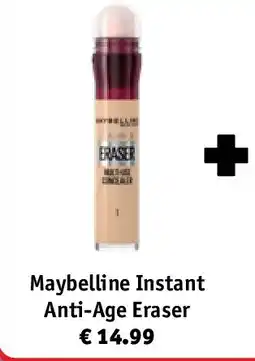 Kruidvat Maybelline Instant Anti-Age Eraser aanbieding