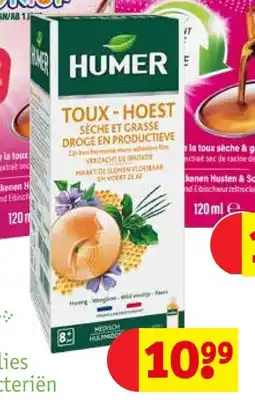 Kruidvat HUMER TOUX-HOEST aanbieding