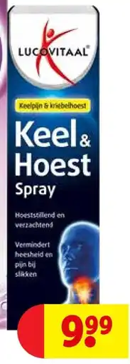 Kruidvat Keel & Hoest Spray aanbieding