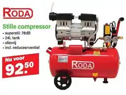 Van Cranenbroek Roda Stille Compressor aanbieding