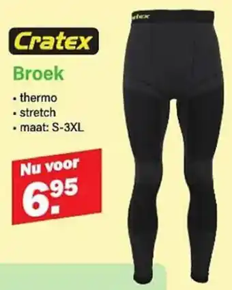 Van Cranenbroek Cratex Broek aanbieding