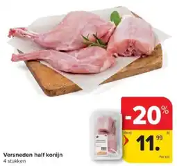 Carrefour Versneden half konijn aanbieding