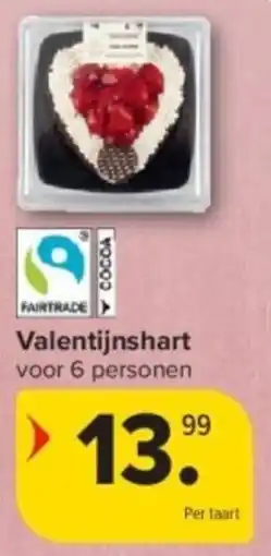 Carrefour Valentijnshart aanbieding