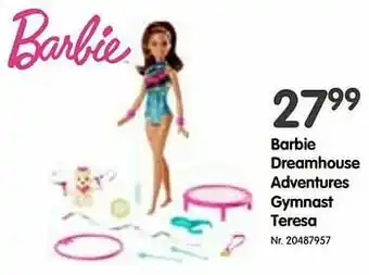 Barbie dreamhouse adventures gymnast teresa