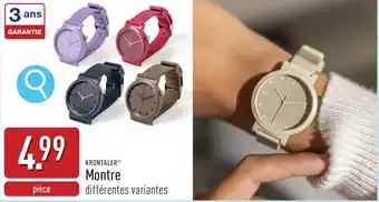 ALDI Krontaler Montre aanbieding