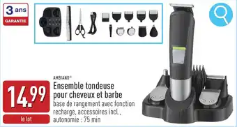 ALDI Ambiano Ensemble tondeuse pour cheveux et barbe aanbieding