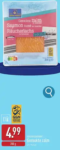 ALDI Golden seafood gerookte zalm aanbieding