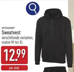 ALDI Up2fashion Sweatvest aanbieding