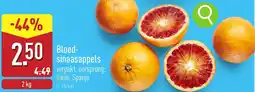 ALDI Bloed sinaasappels aanbieding