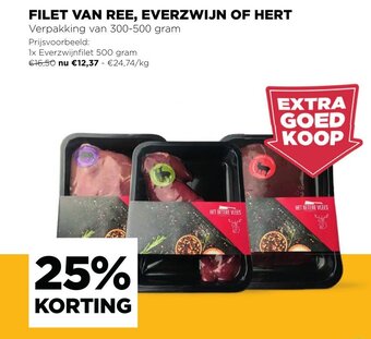 Filet Van Ree, Everzwijn of Hert