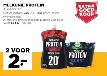 Jumbo Melkunie Protein aanbieding