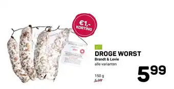 Droge Worst 150g