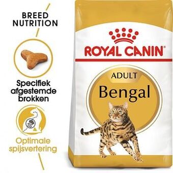 Zooplus 2x2kg Bengal Adult Royal Canin Breed Kattenvoer aanbieding