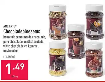 ALDI Ambiente Chocoladebloesems aanbieding