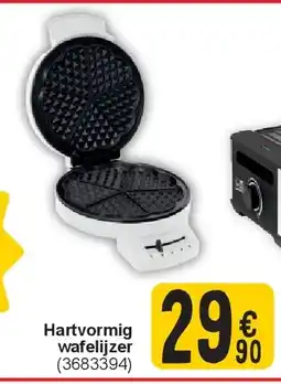 Cora Hartvormig wafelijzer aanbieding