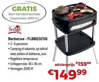 Fritel barbecue - flbbq3256