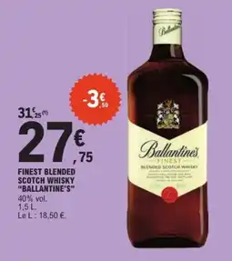 E.Leclerc Ballantine's finest blended scotch whisky aanbieding