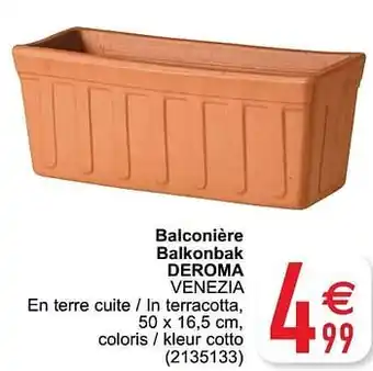 Cora Balconière balkonbak deroma venezia aanbieding