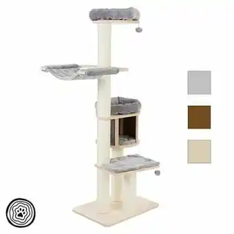 Zooplus Natural Paradise Krabpaal XL Compact Crème H175 x L67 x B47 cm aanbieding