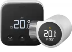 Coolblue Tado Thermostat Connecté X Kit de Démarrage Sans Fil + 1 Tête Thermostatique aanbieding