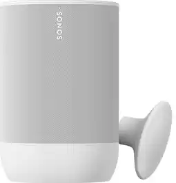 Coolblue Sonos Move 2 Wit + Muurhaak Wit aanbieding