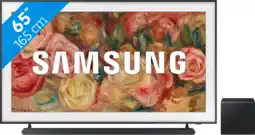 Coolblue Samsung The Frame 65LS03D (2024) + Samsung HW-S800D Noir aanbieding