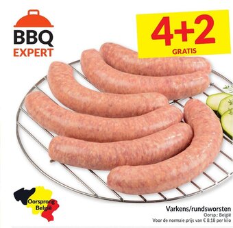 Intermarché Varkens/rundsworsten aanbieding