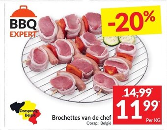 Intermarché Brochettes van de chef aanbieding