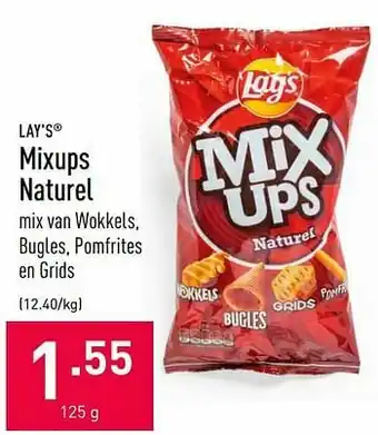 ALDI Mixups naturel aanbieding