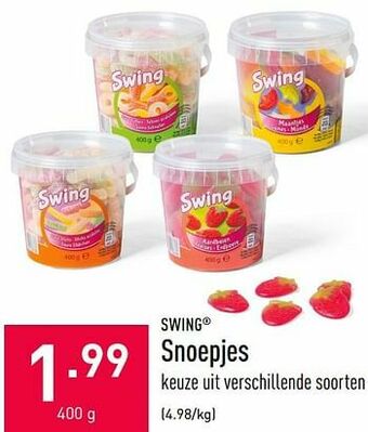 ALDI Snoepjes aanbieding
