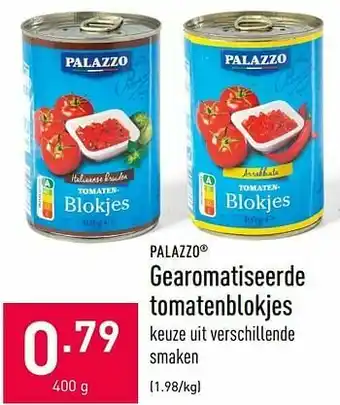 Gearomatiseerde tomatenblokjes