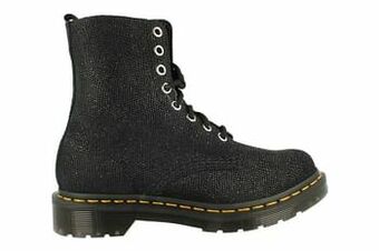 Dr. Martens Bottine Dames Trend Glitter 1460 Pascalblack Glitter - Zwart