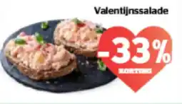 Spar Valentijnssalade aanbieding