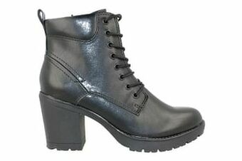 Marco Tozzi Bottine Dames - Zwart