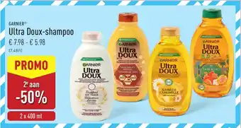 ALDI Garnier Ultra Doux Shampoo aanbieding