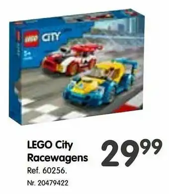 Lego city racewagens