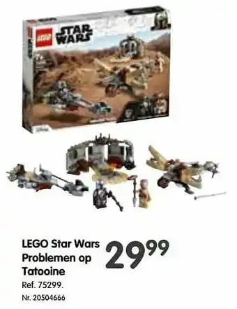 Lego star wars problemen op tatooine