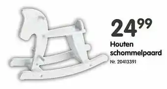 Houten schommelpaard