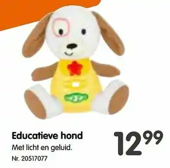 Fun Educatieve hond aanbieding