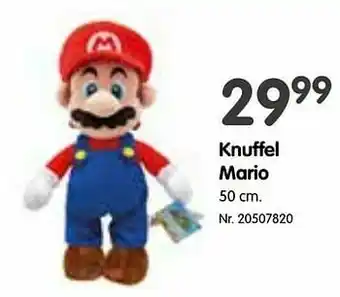 Fun Knuffel mario aanbieding