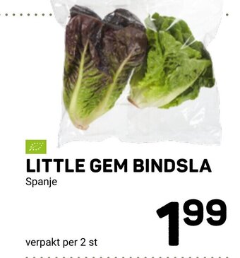 Ekoplaza Little Gem Bindsla aanbieding