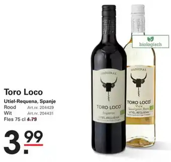 Sligro-M Toro Loco aanbieding