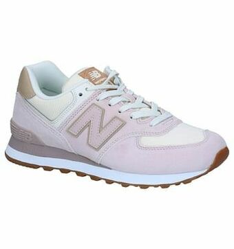 Torfs New Balance WL574 Roze Sneakers aanbieding