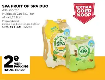 Jumbo Spa Fruit Of Spa Duo aanbieding