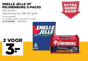 Snelle Jelle of Peijnenburg 5-Packs